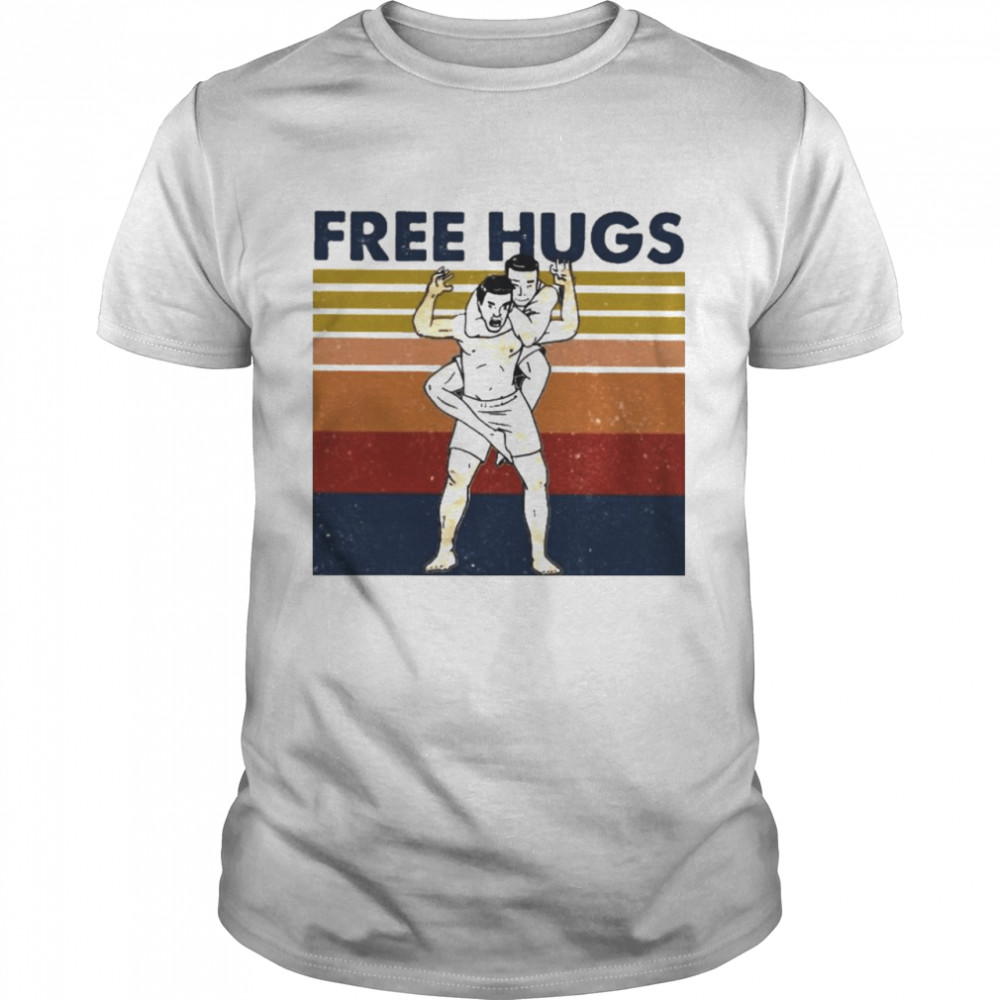 Free hugs vintage shirt