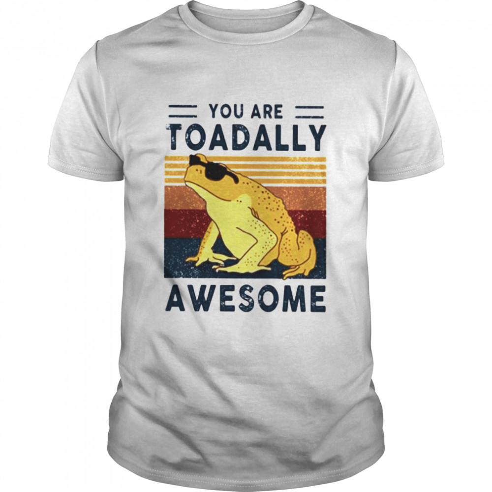 Frog Golden you are Toadally awesome vintage shirt