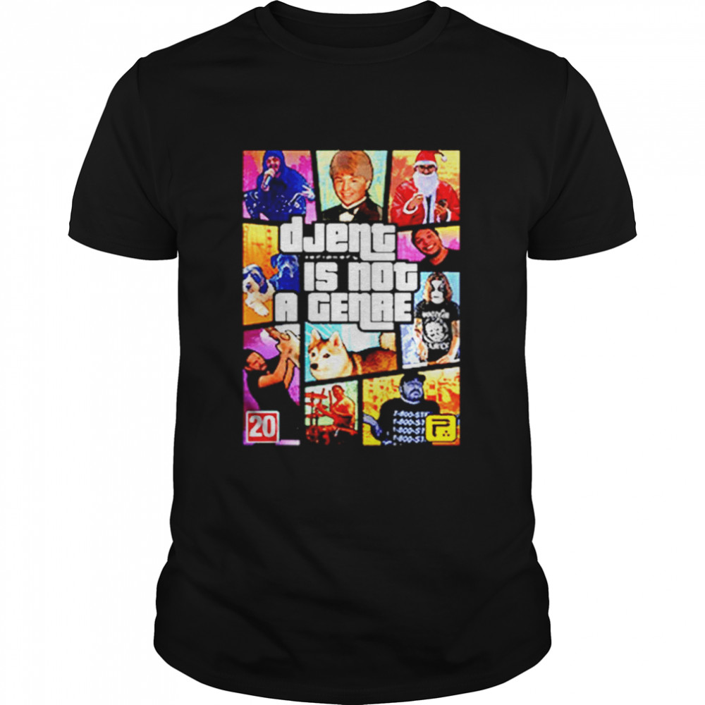 GTA Djent Is Not A Genre  Classic Men's T-shirt