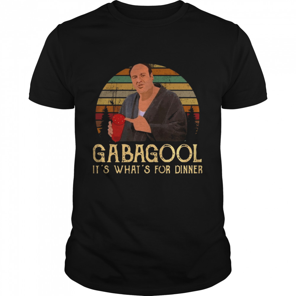 Gabagool Its Whats For Dinner  Classic Men's T-shirt