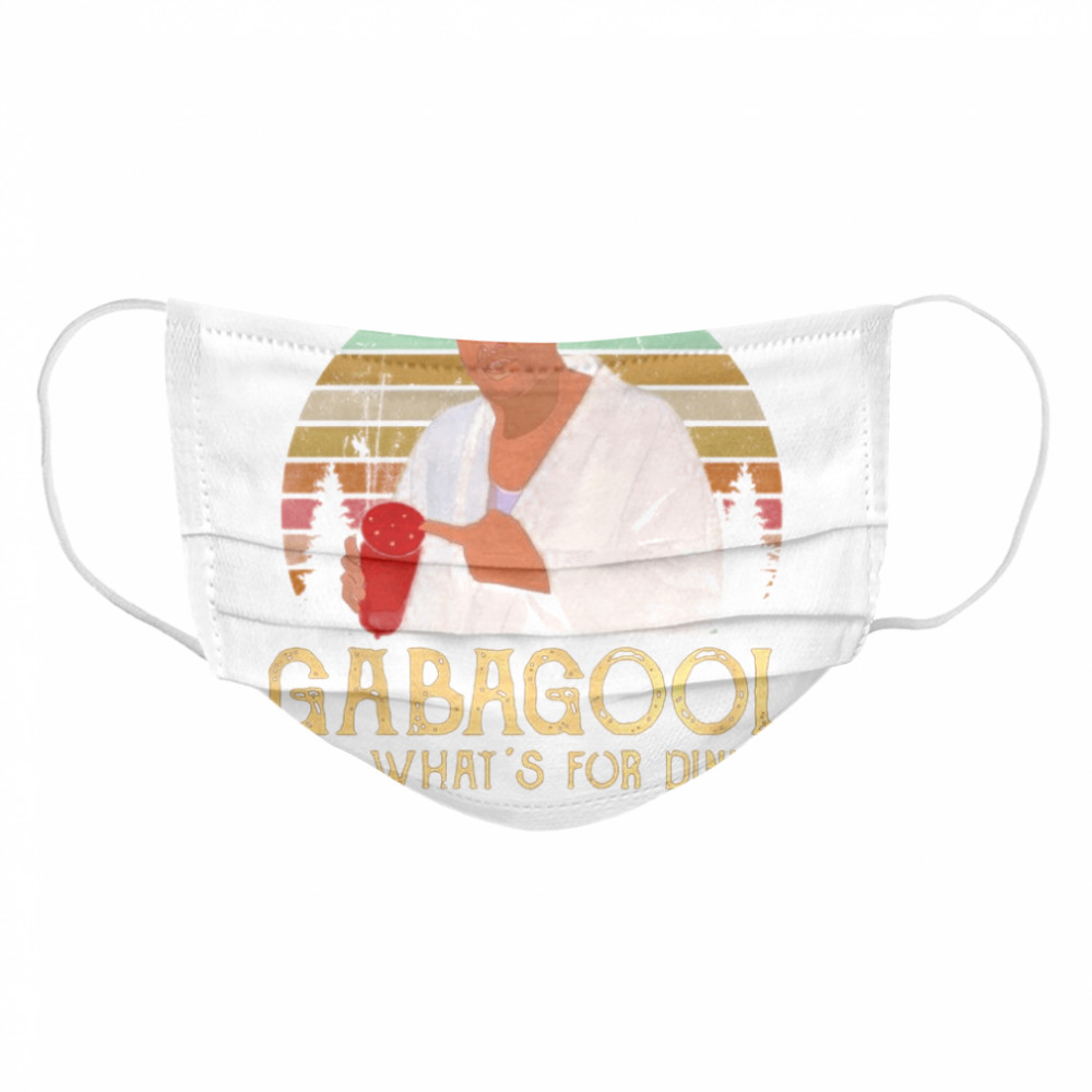 Gabagool Its Whats For Dinner  Cloth Face Mask