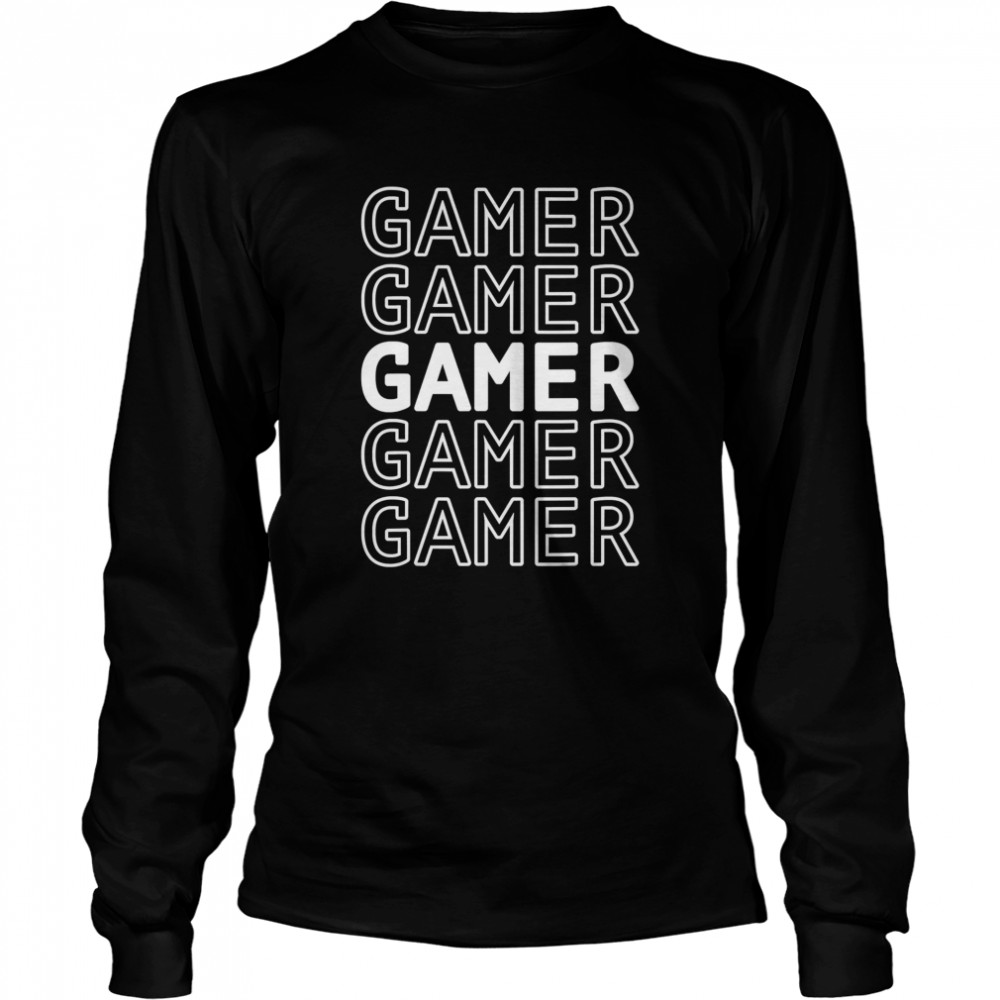 Gaming Gamer  Long Sleeved T-shirt