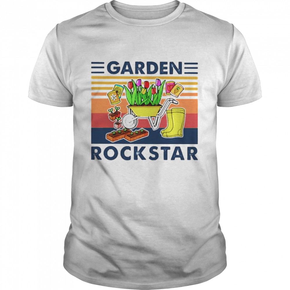 Garden Rock Star  Classic Men's T-shirt