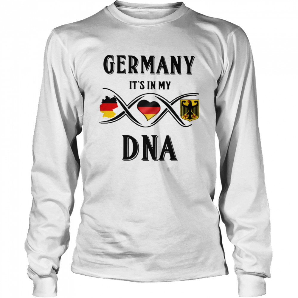 Germany It’s In My Dna  Long Sleeved T-shirt