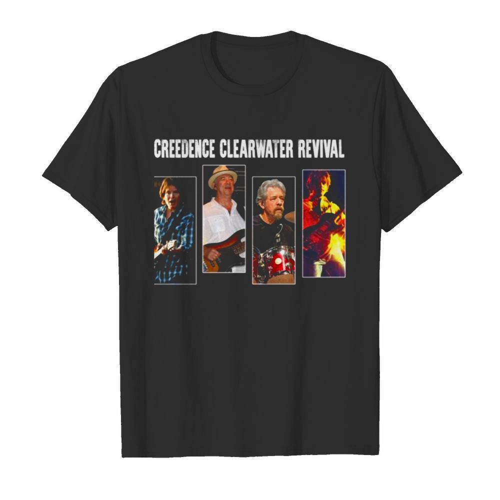 Graphic Creedence Clearwater Revival In Concert Camiseta Ajustable  Classic Men's T-shirt