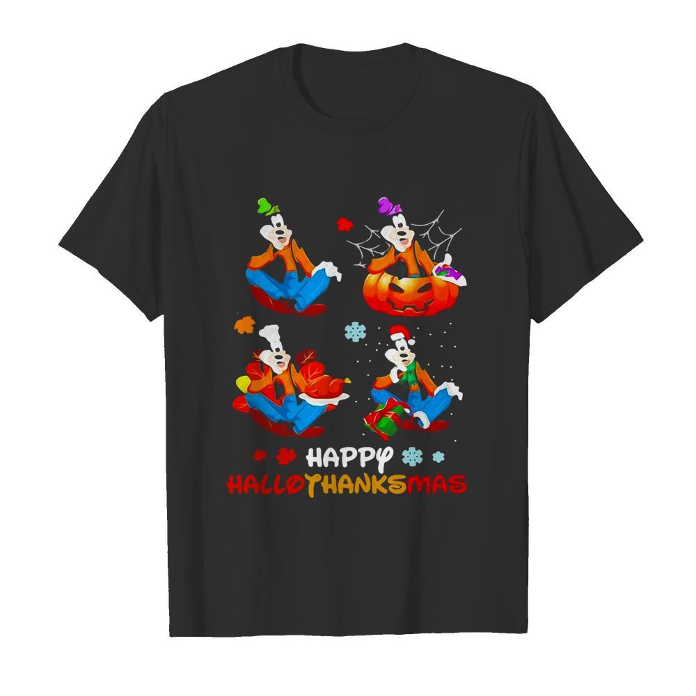 Great Goofy Happy Hallothanksmas shirt