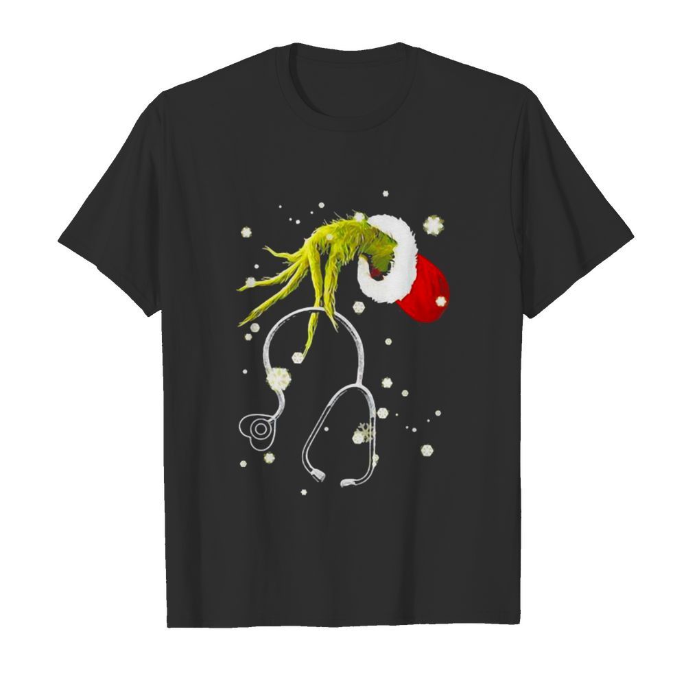 Grinch EMT Xmas shirt