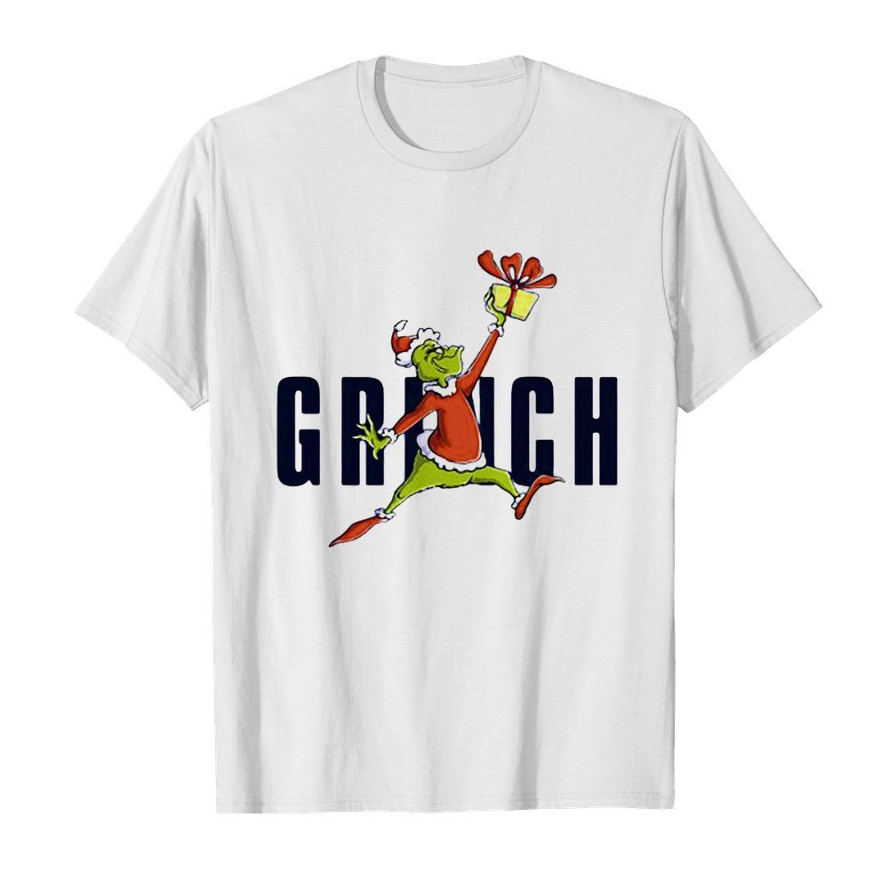 Grinch Hand Gift Wear Pajama Merry Christmas shirt