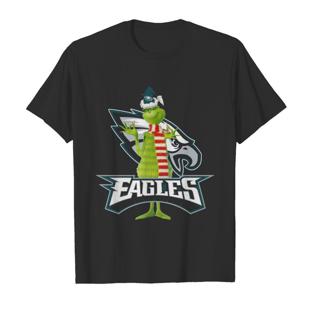 Grinch Philadelphia Eagles Christmas shirt