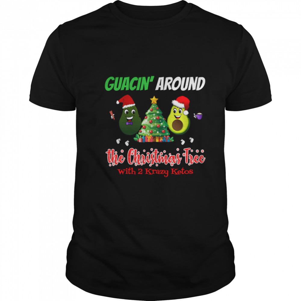 Guacin around the Christmas tree with 2KK  Classic Men's T-shirt