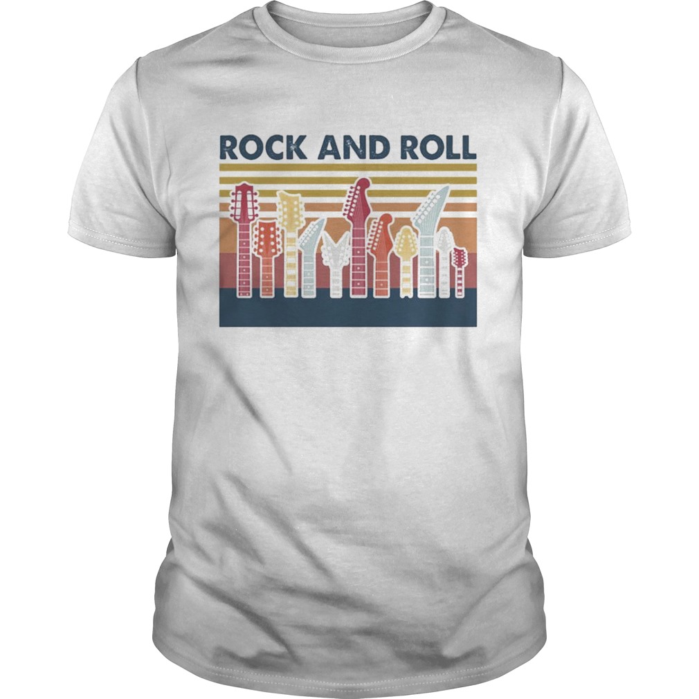 Guitar Rock And Roll vintage shirt