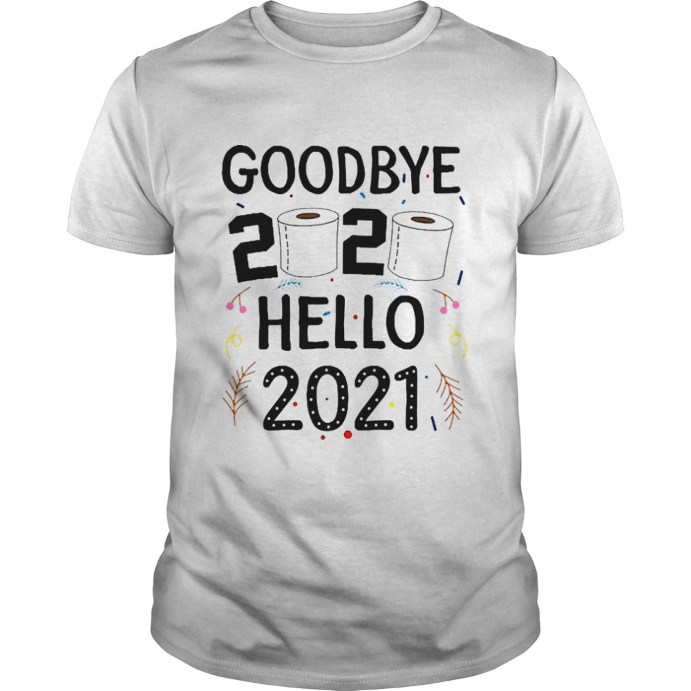 Happy New Year 2021 Hello Eve Goodbye 2020  Classic Men's T-shirt