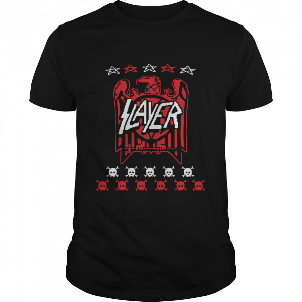 Happy Slayer Eagle Skull  Classic Men's T-shirt