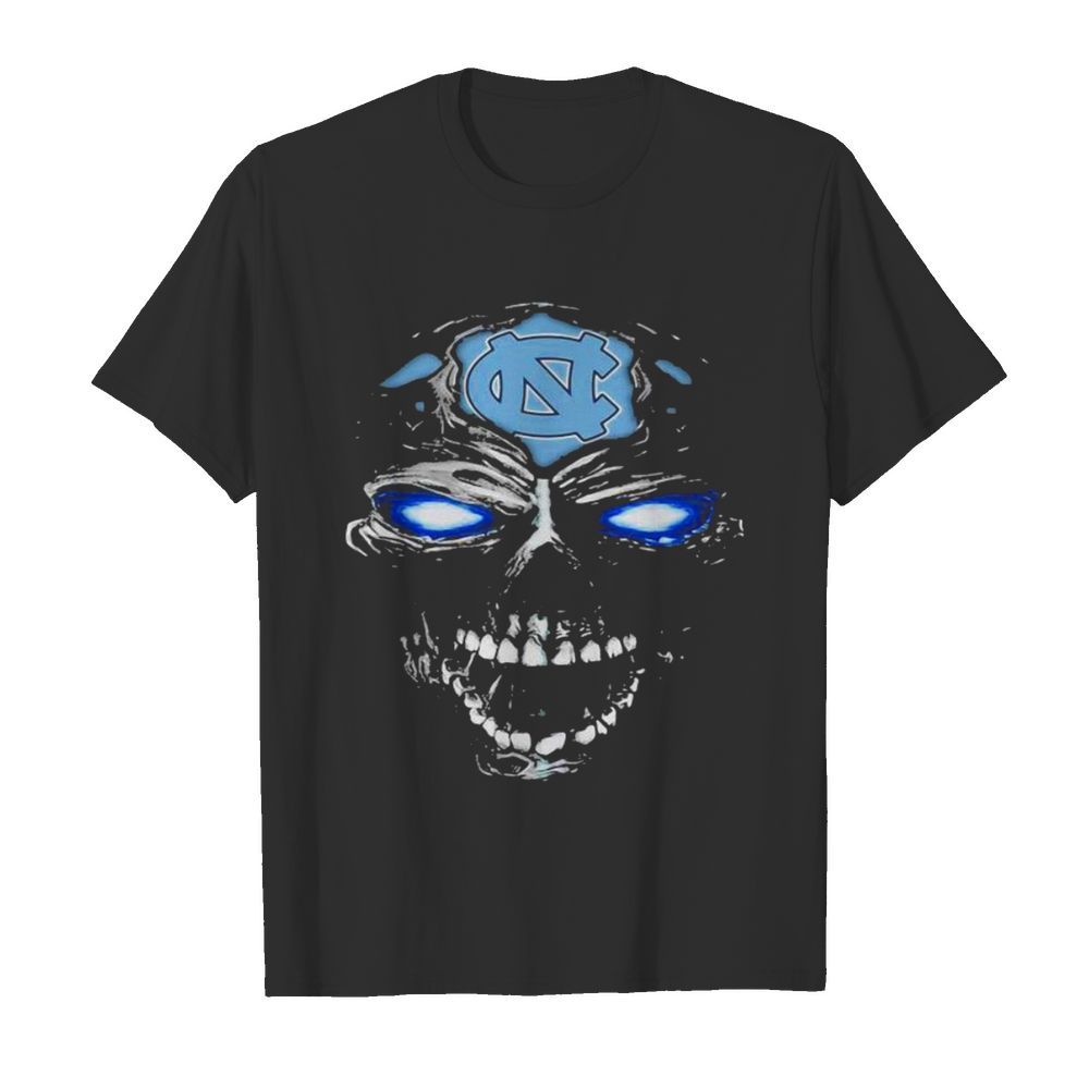 Head Skull North Carolina Tar Heels Football shirt