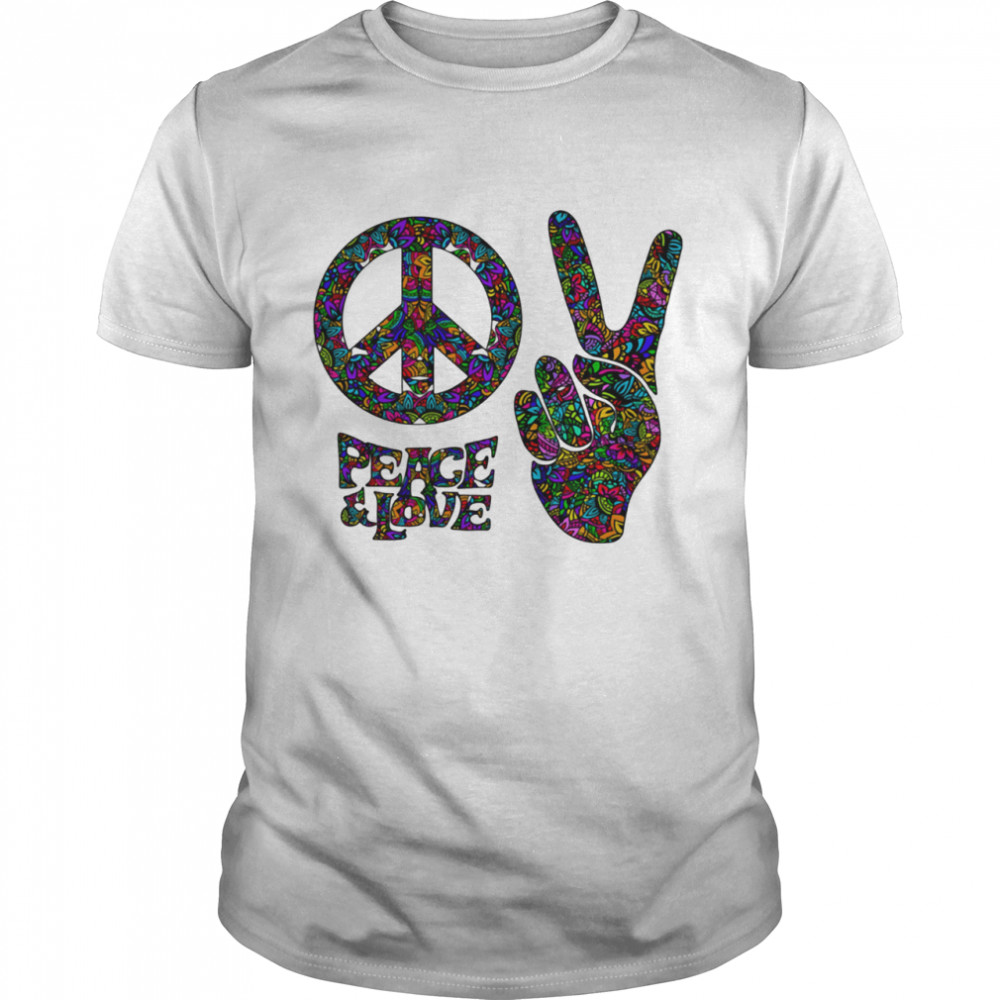 Hippie Peace And Love shirt