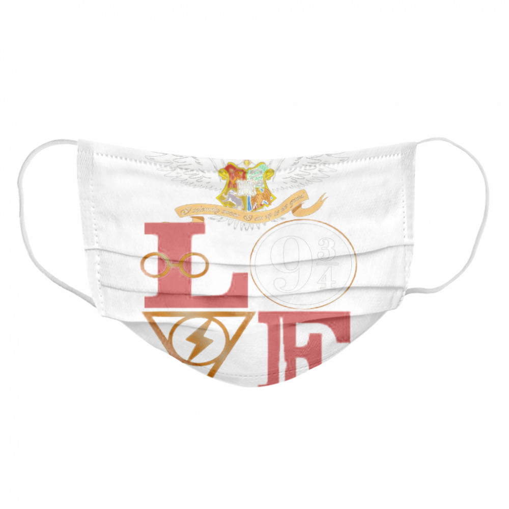 Hogwarts Love 9 34  Cloth Face Mask