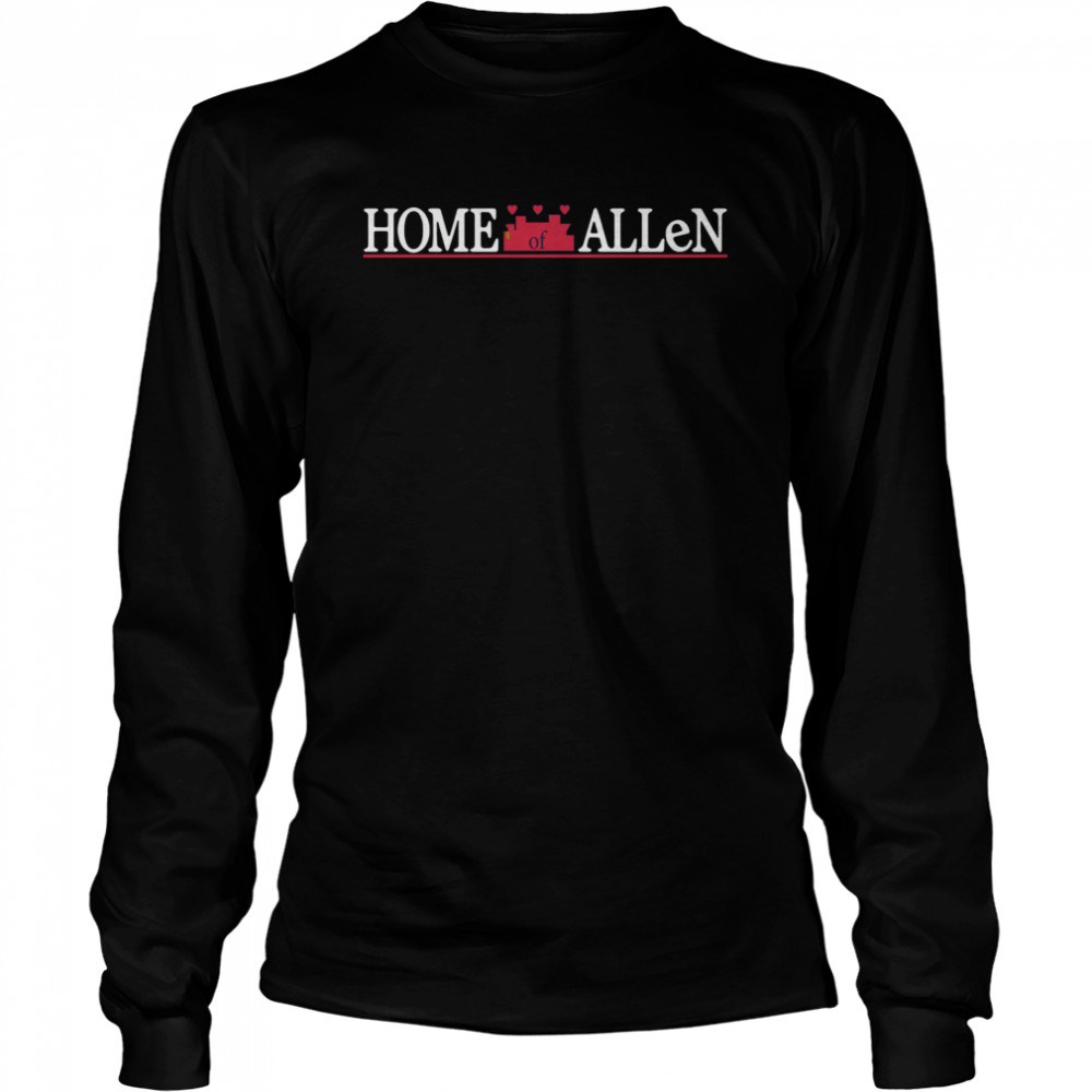 Home of allen  Long Sleeved T-shirt