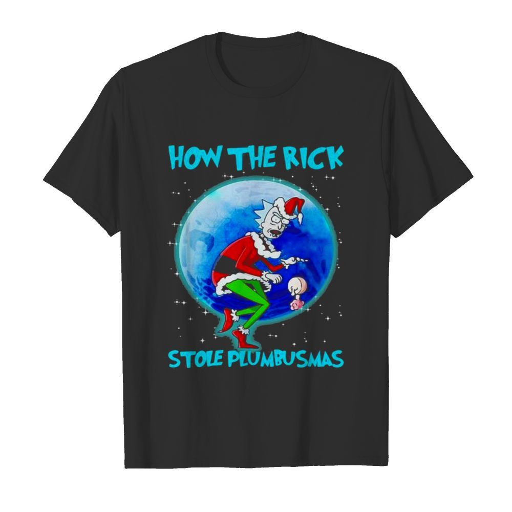 How The Rick Stole Plumbusmas Wear Pajama Christmas Santa  Classic Men's T-shirt