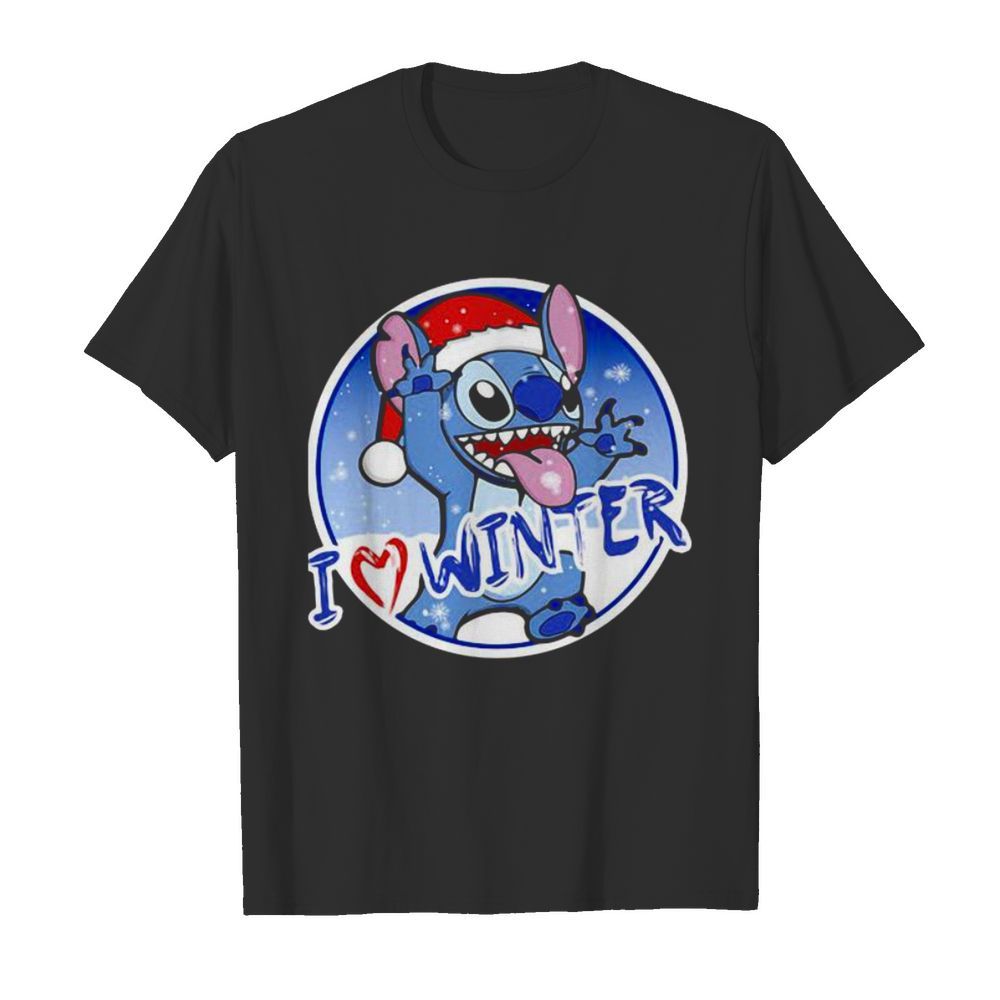 I Love Winner Stitch Wear Santa Hat Xmas shirt