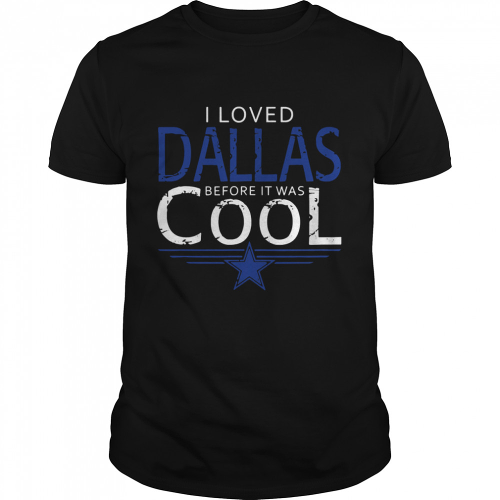 I Loved Dallas Before It Was Cool 1960 City Football  Classic Men's T-shirt