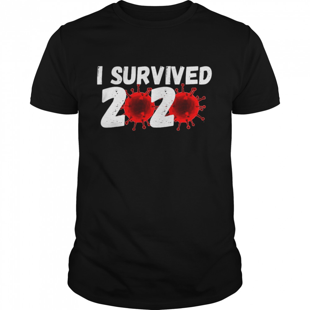 I Survived 2020 Coronavirus  Classic Men's T-shirt