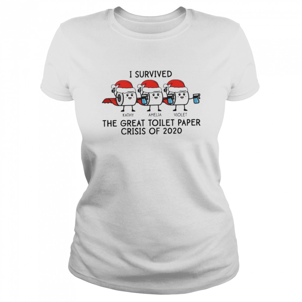 I Survived The Great Toilet Paper Crisis Of 2020 Christmas  Classic Women's T-shirt