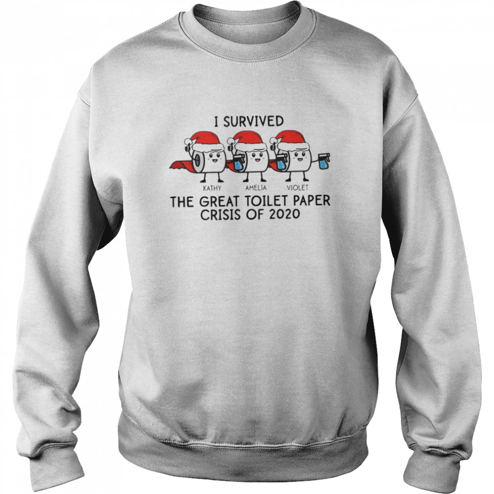 I Survived The Great Toilet Paper Crisis Of 2020 Christmas  Unisex Sweatshirt