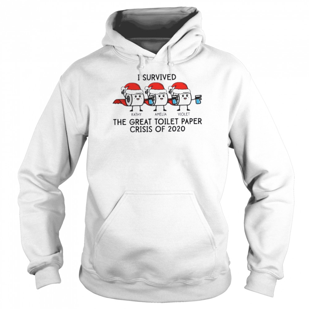 I Survived The Great Toilet Paper Crisis Of 2020 Christmas  Unisex Hoodie