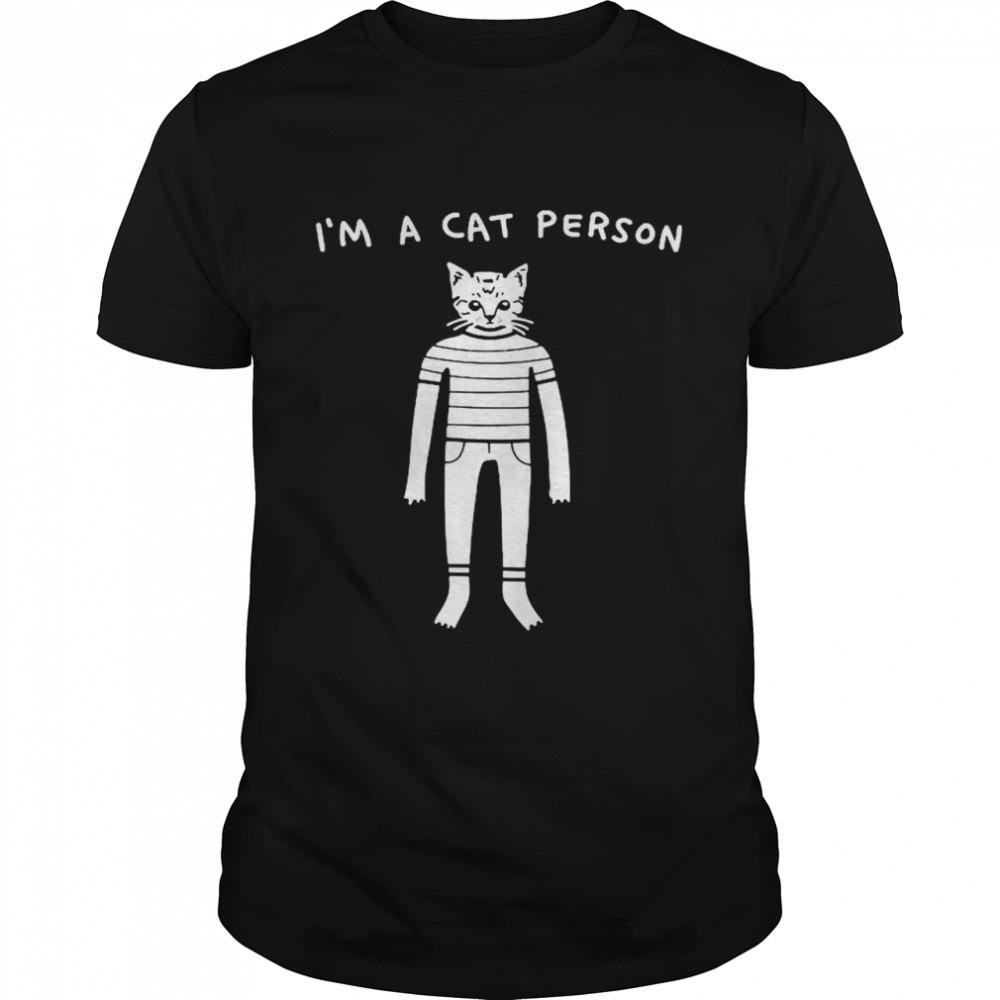 I am a cat person  Classic Men's T-shirt