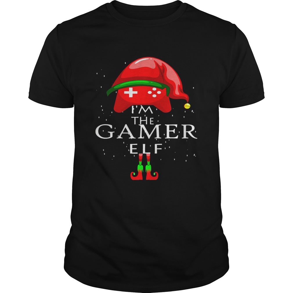 Im A Gamer Elf Matching Family Group Christmas shirt