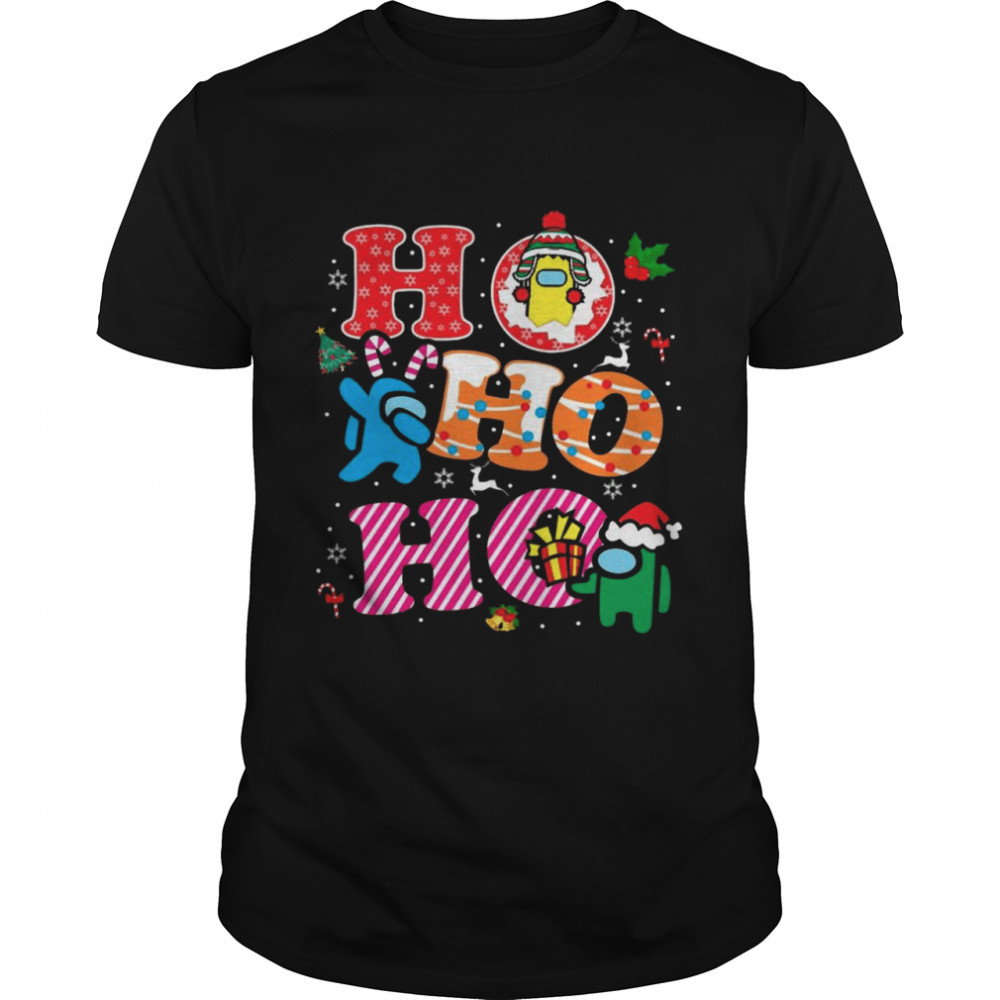 Imposter Among Us Ho Ho Ho Merry Christmas shirt