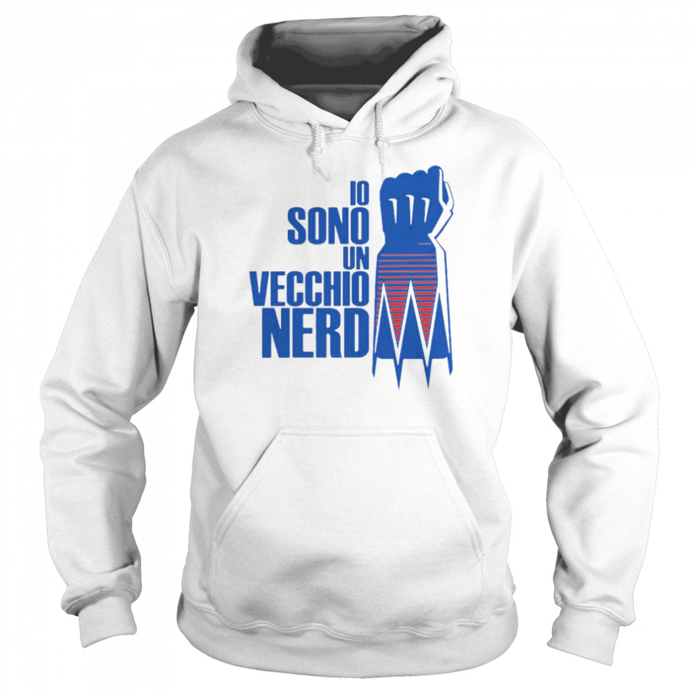 Io Sono Un Vecchio Nerd  Unisex Hoodie