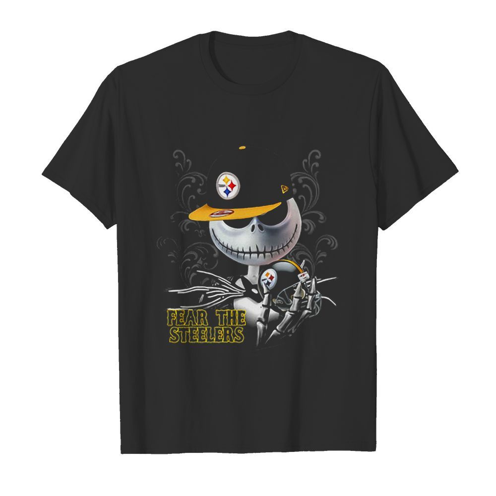 Jack Skellington Fear The Pittsburgh Steelers tshirt