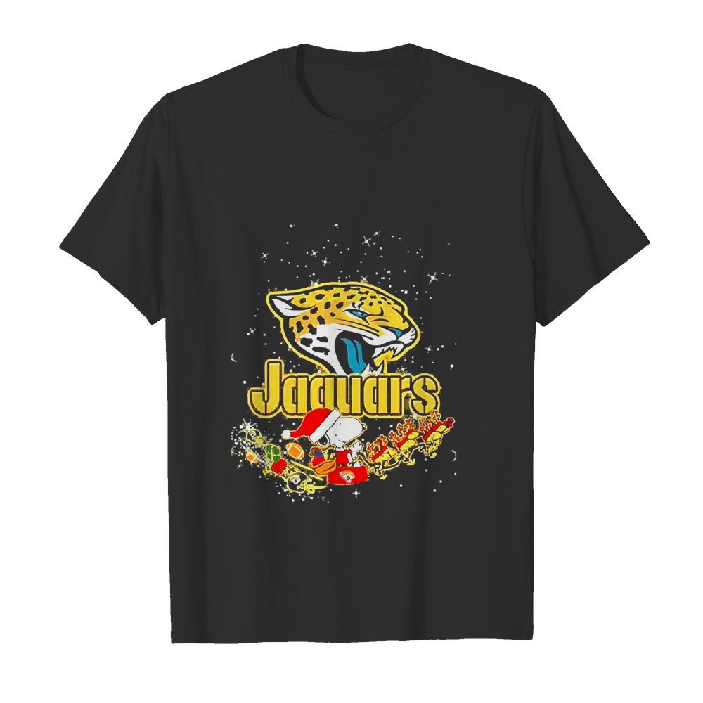 Jacksonville Jaguars Snoopy Christmas shirt