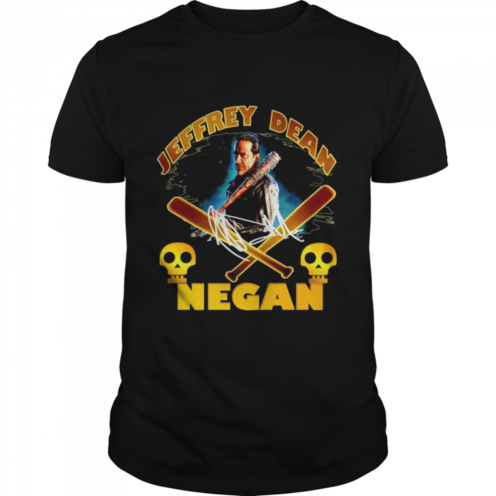 Jeffrey Dean Negan signature shirt