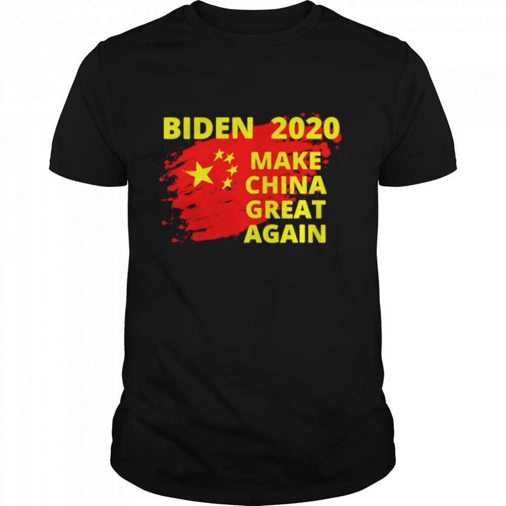 Joe Biden 2020 make China great again  Classic Men's T-shirt