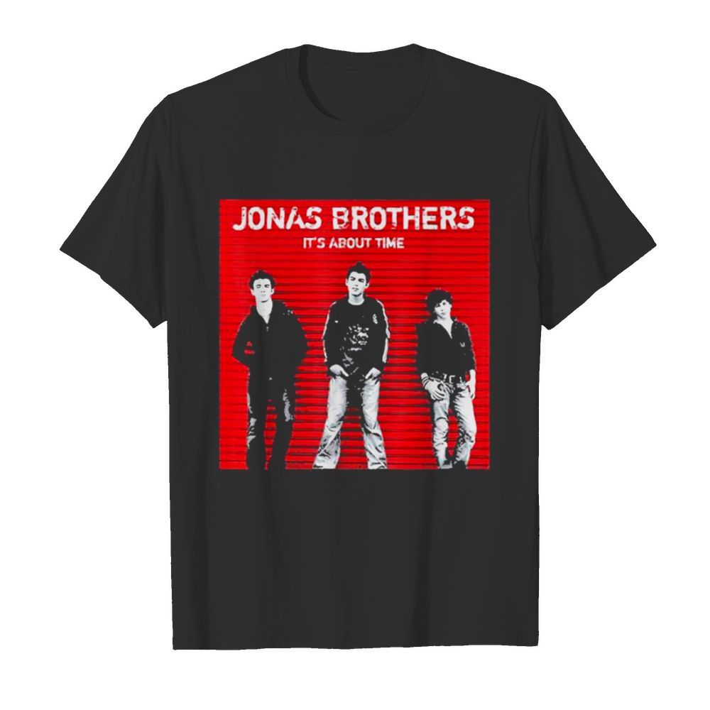 Jonas brothers it’s about time shirt