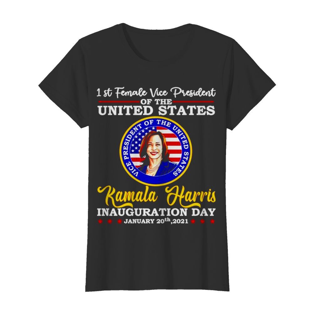 Kamala Harris 1st female vice president of the united states  Classic Women's T-shirt