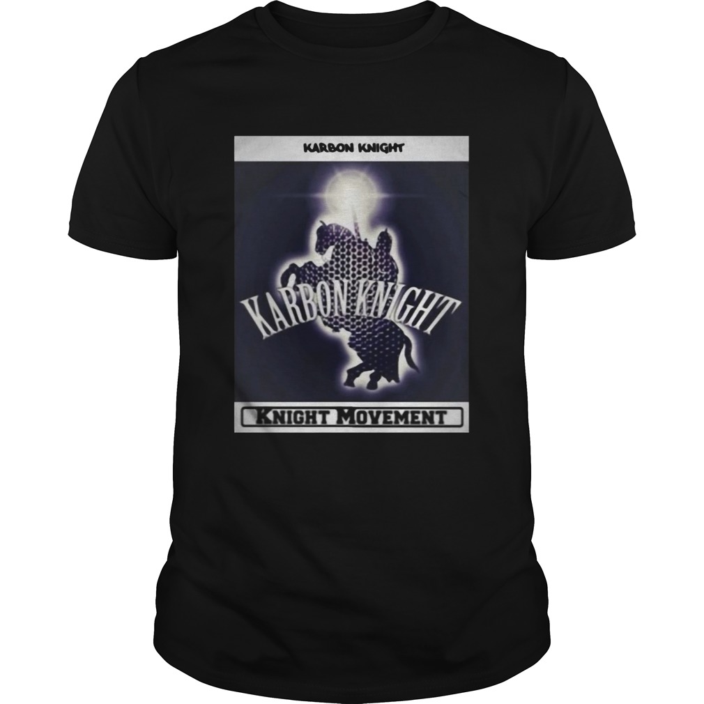 Karbon Knight Knight Movement Black Horse shirt