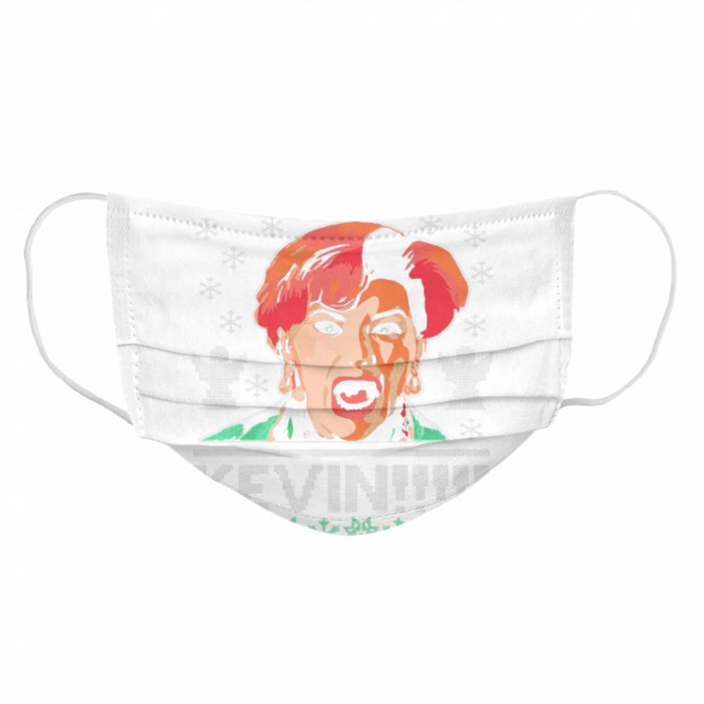 Kevin Home Alone Ugly Christmas t Cloth Face Mask