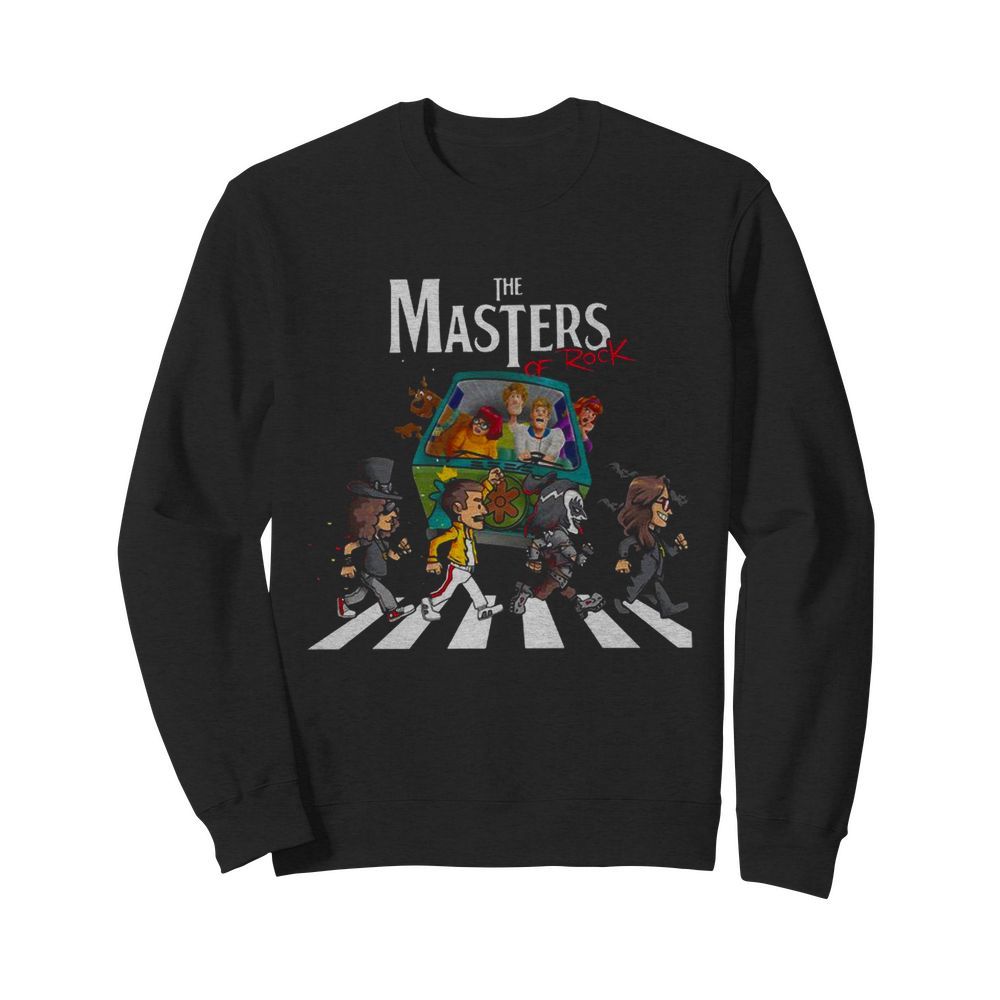 Kiss Band Freddie Mercury Scooby Doo The Masters Of Rock  Unisex Sweatshirt