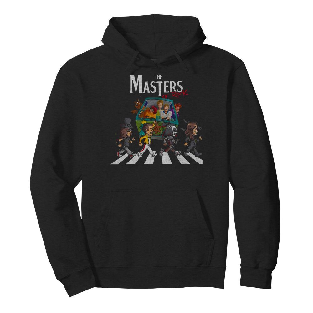 Kiss Band Freddie Mercury Scooby Doo The Masters Of Rock  Unisex Hoodie