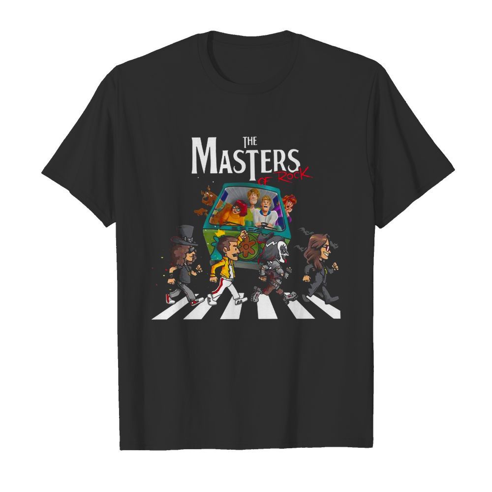 Kiss Band Freddie Mercury Scooby Doo The Masters Of Rock  Classic Men's T-shirt