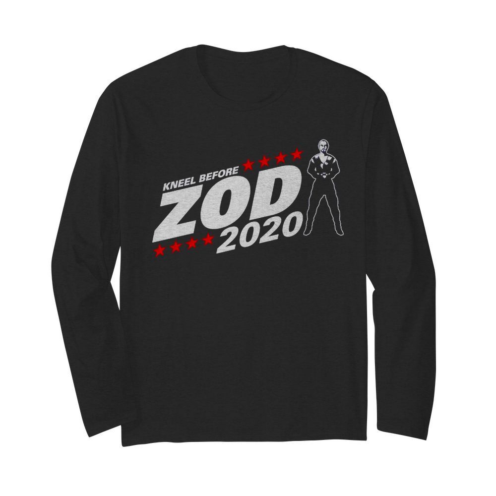 Kneel Before Zod 2020  Long Sleeved T-shirt 