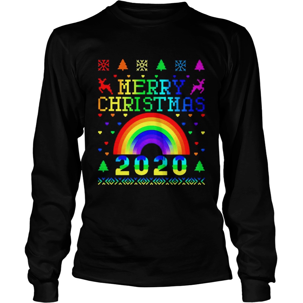 LGBT Pride Merry Christmas 2020  Long Sleeve