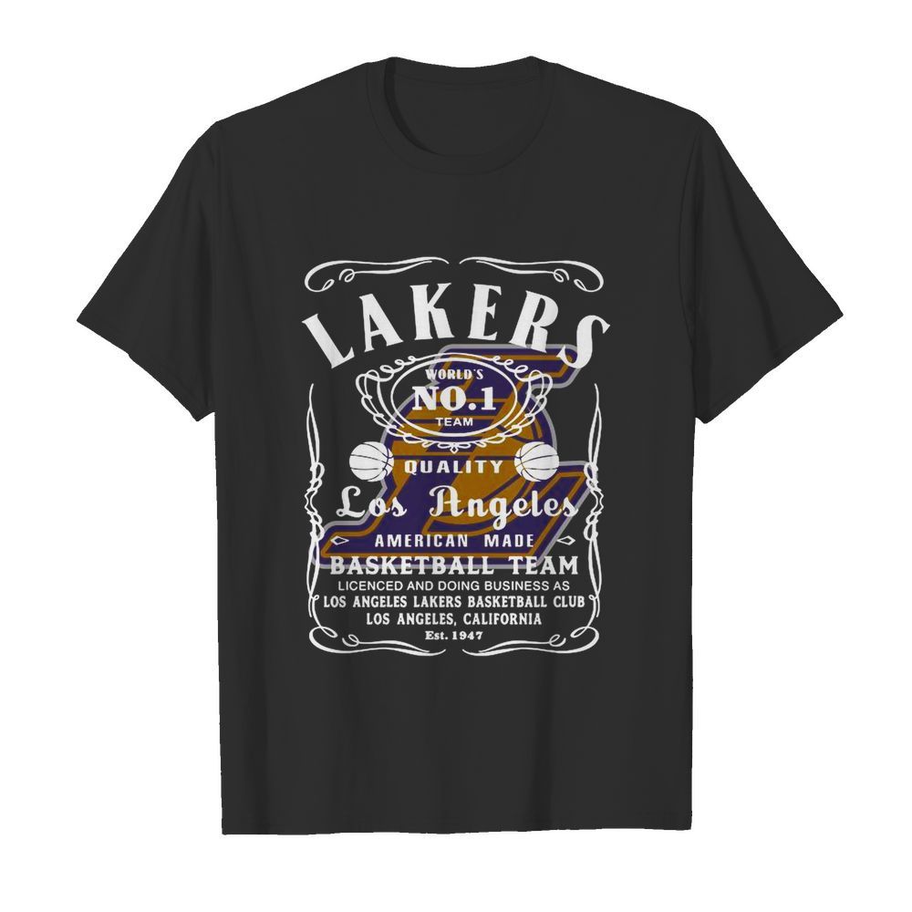 Lakers World’s No 1 Team Quality Los Angeles Basketball Team shirt