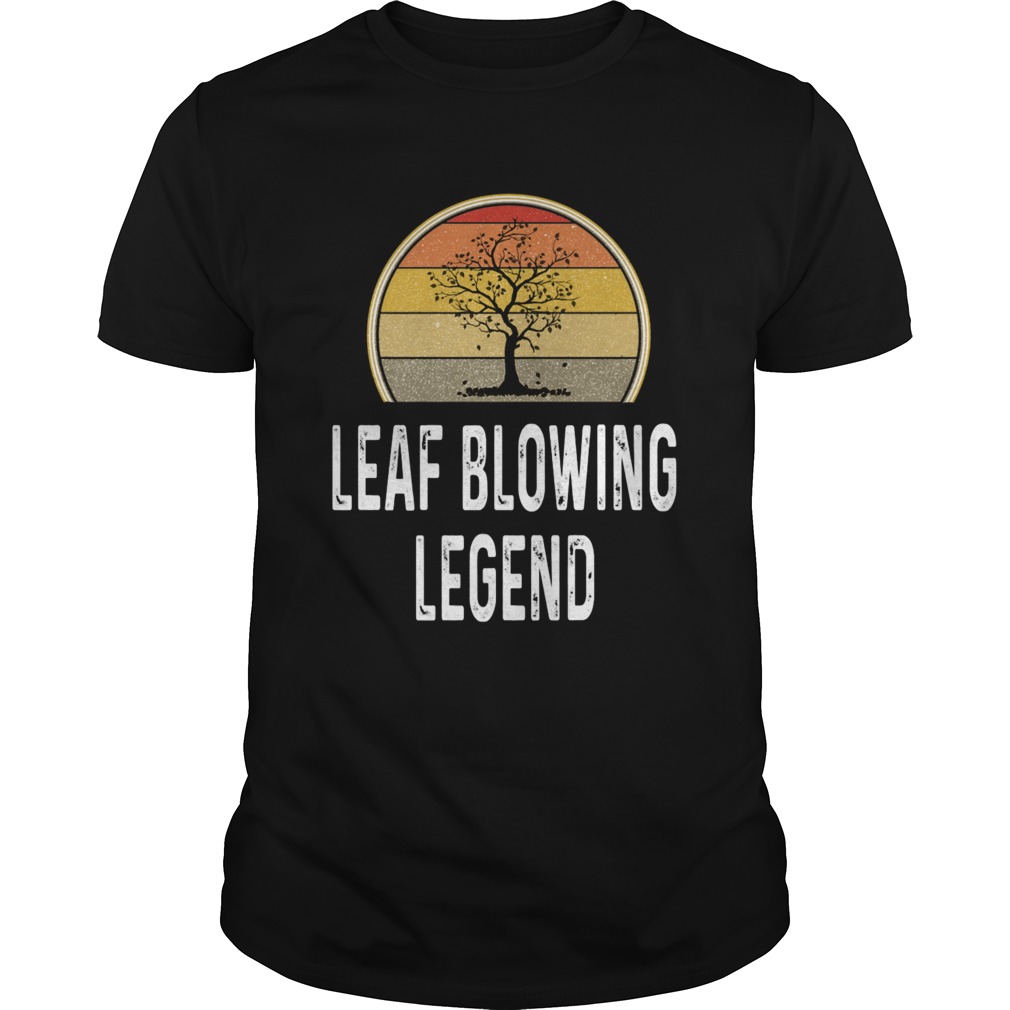 Leaf Blowing Legend Lawn Grass  Unisex