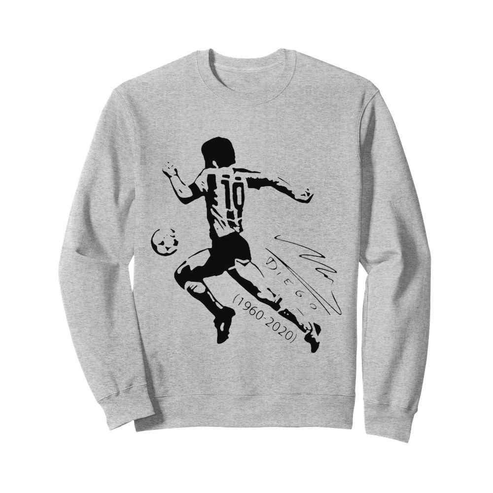 Legend Football Diego Maradona Signuature 1960 2020  Unisex Sweatshirt