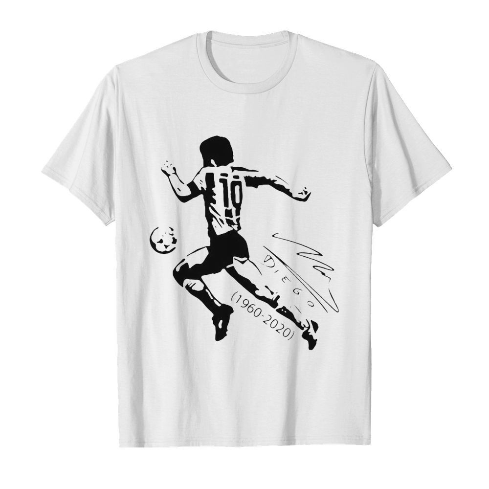 Legend Football Diego Maradona Signuature 1960 2020  Classic Men's T-shirt