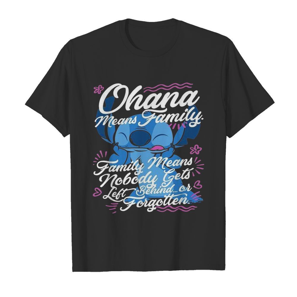 Lilo Stitch Stitch Day Ohana Means Family shirt